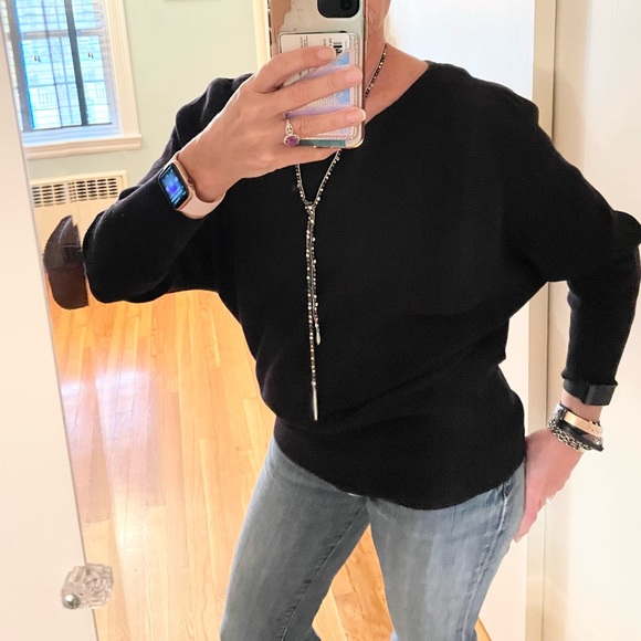 Free People Dolman Sleeve Cashmere Sweater - Picture 2 of 11